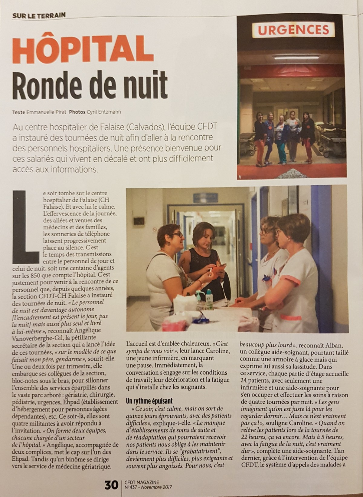 La CFDT à votre&nbsp;écoute